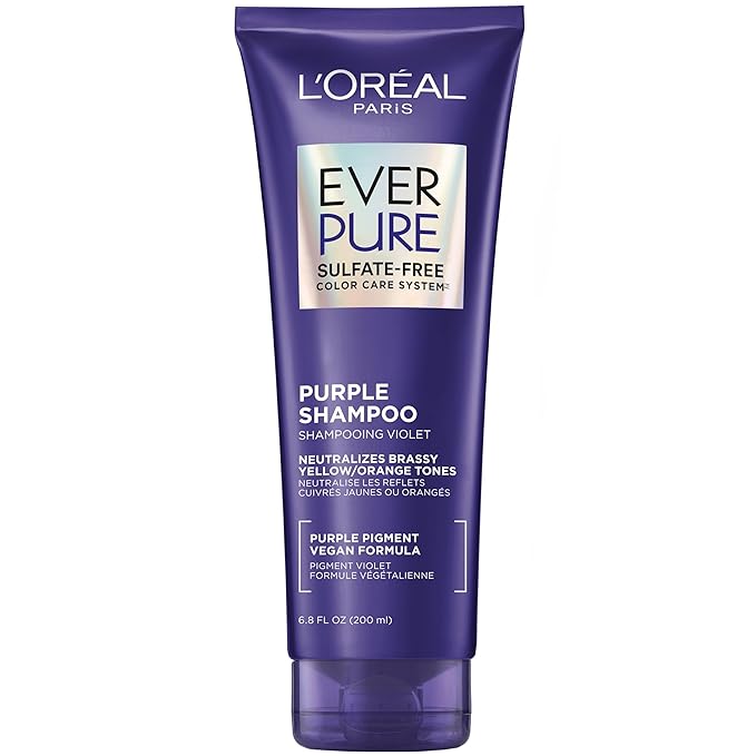 L'Oreal Paris EverPure purple shampoo bottle 6.8 oz