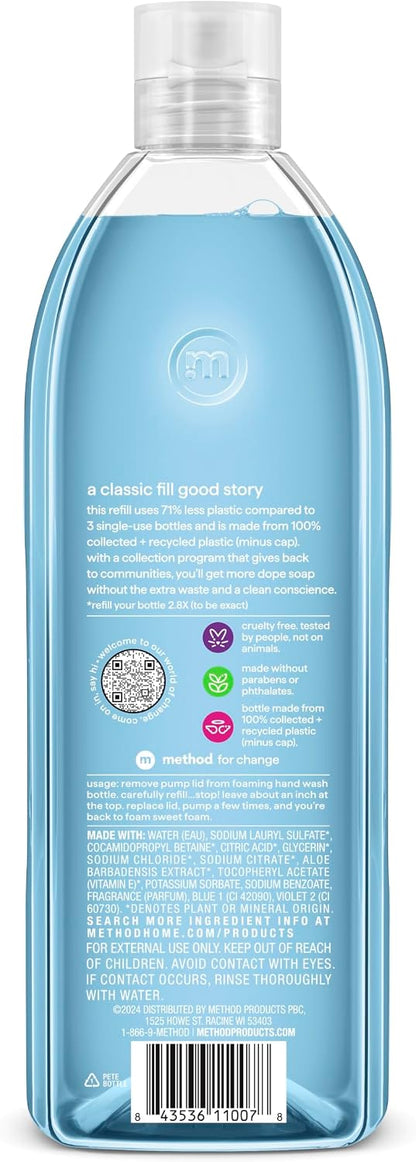 28 fl oz Method hand wash refill bottle