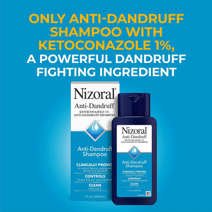 Fresh scent anti-dandruff shampoo for women and men