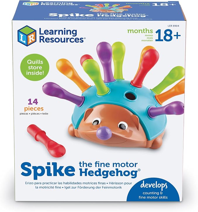 Learning Resources Spike fine motor hedgehog toy