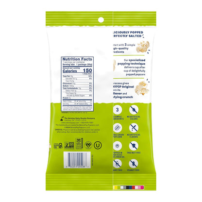 Gluten-free SkinnyPop Original popcorn snack bags