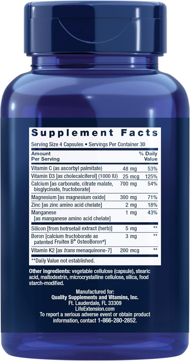 Bone Restore gluten-free capsules supplement