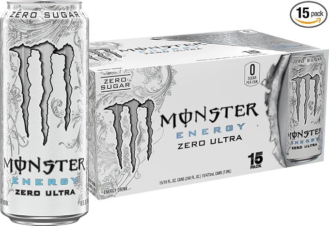 Monster Energy Zero Ultra sugar free energy drink 16 ounce can