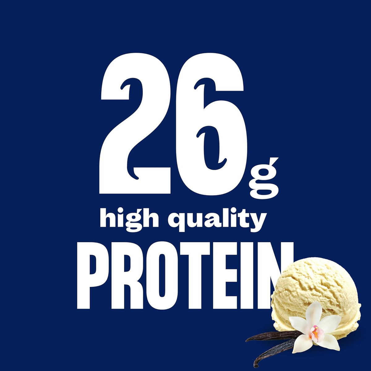 Kosher vanilla protein milk shake pack
