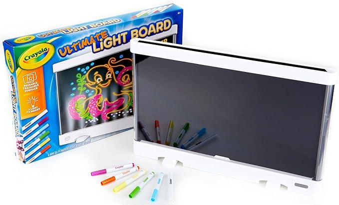 Crayola Ultimate Light Board white kids drawing tablet