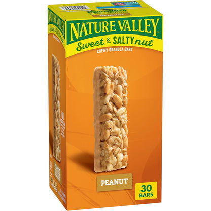 Nature Valley peanut granola bars sweet and salty snack pack