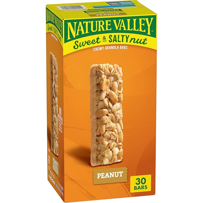 Nature Valley Sweet and Salty Peanut Granola Bars 30 count box