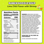 Lime Chili with Shrimp instant noodle soup cup