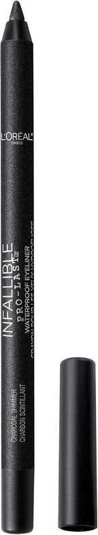 L'Oreal Paris Black Shimmer waterproof pencil eyeliner, 0.042 oz.
