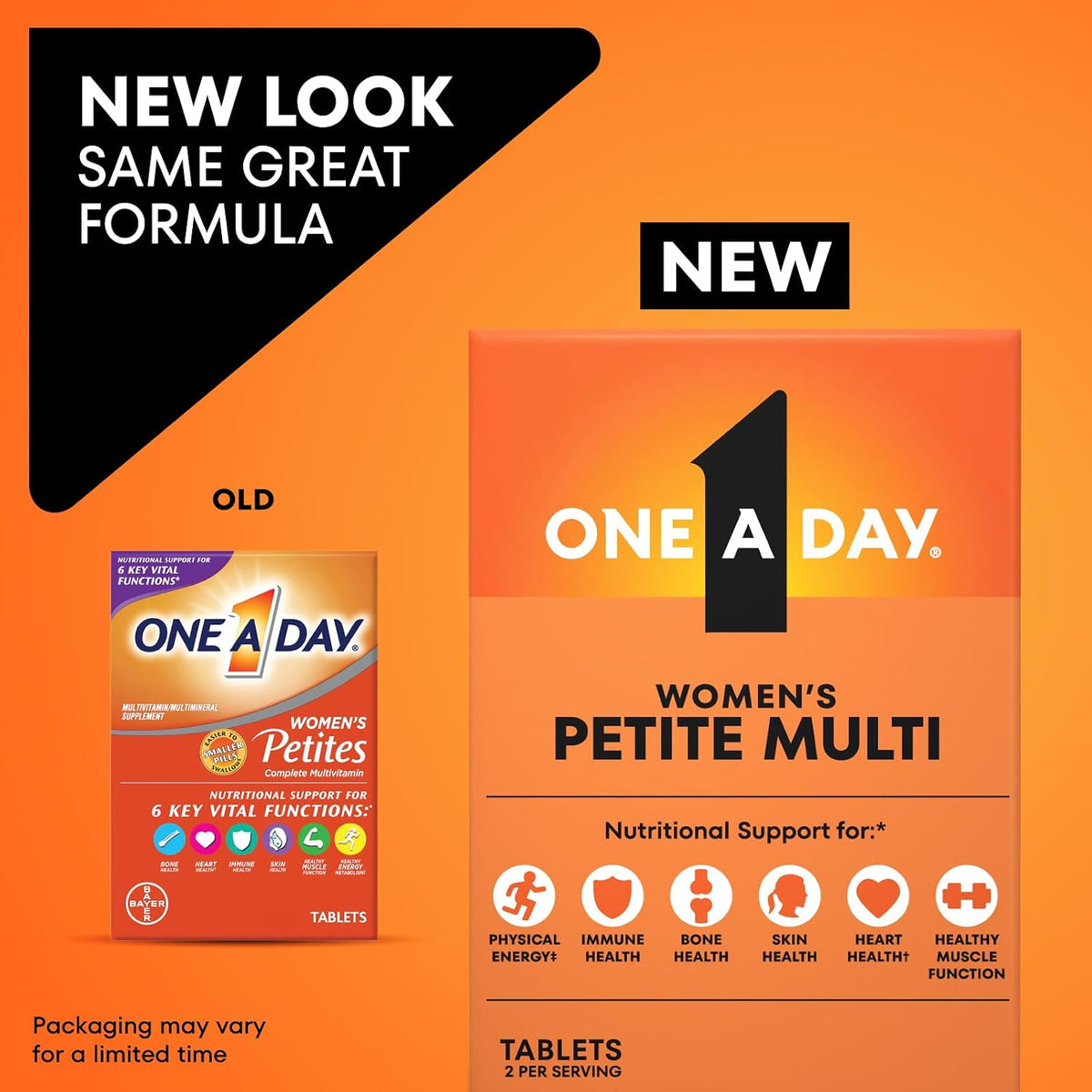 ONE A DAY complete multivitamin supplement for adult women