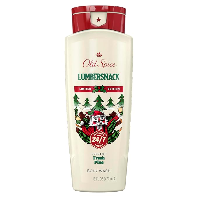 Old Spice Holiday Limited Edition body wash for men