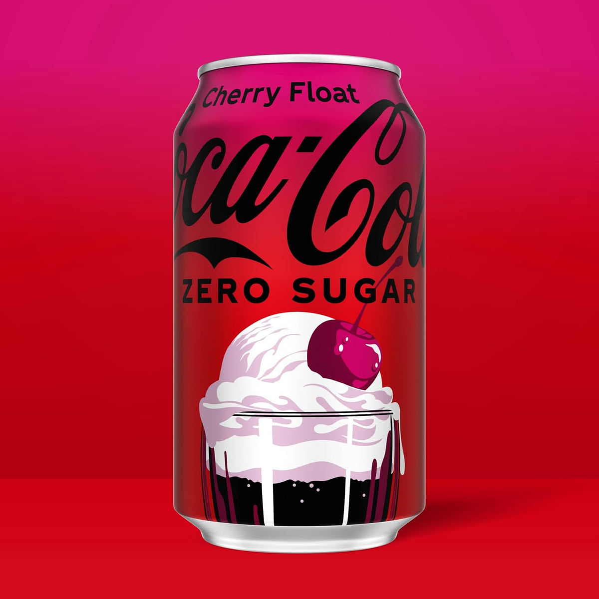 Coca-Cola Zero Sugar Cherry Float beverage pack