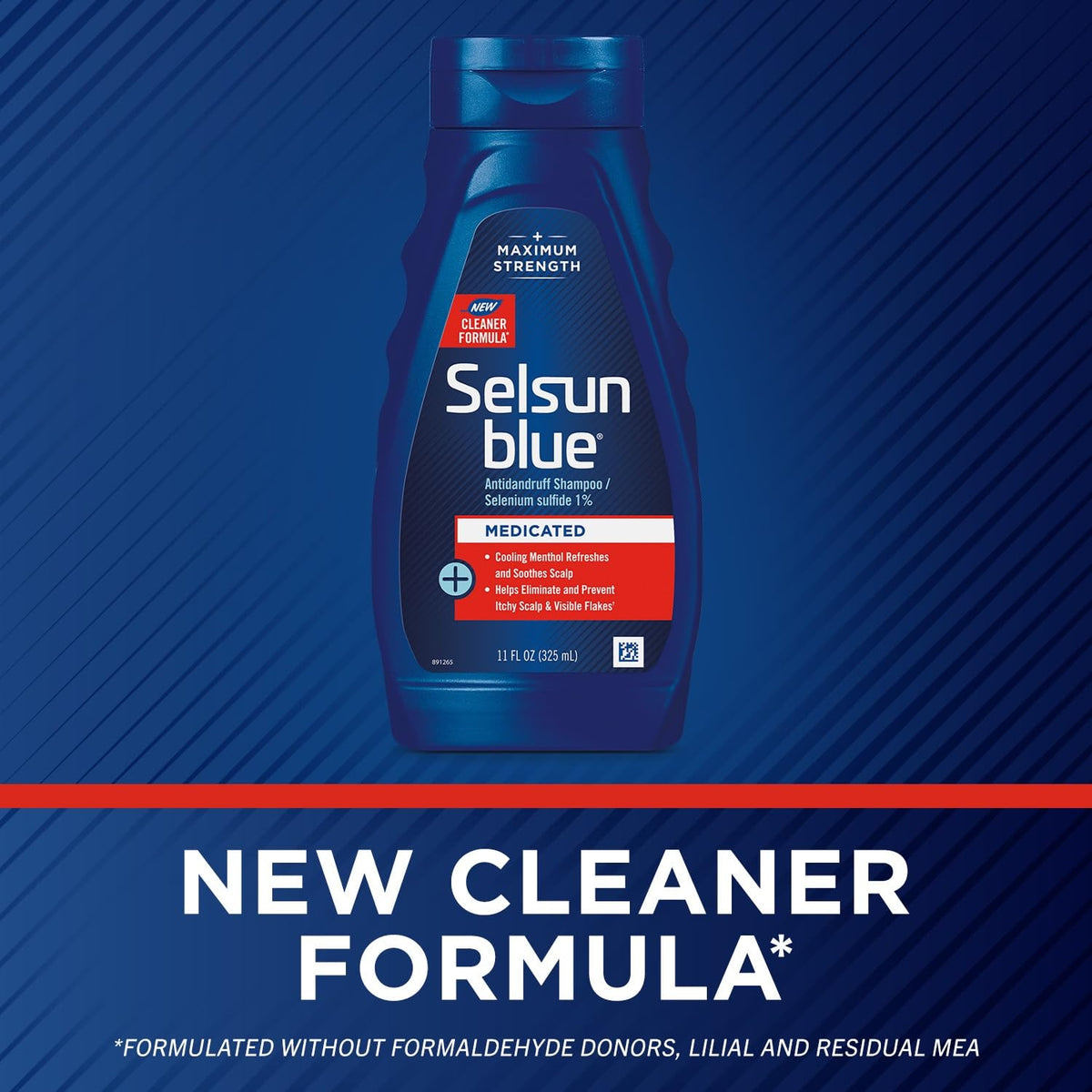 Selsun Blue antidandruff shampoo with selenium sulfide