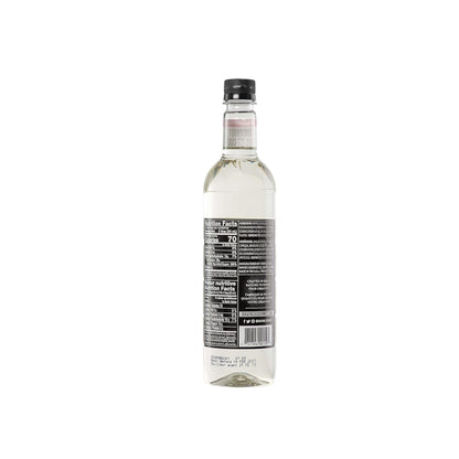 25.4 fluid ounce coconut beverage syrup bottle