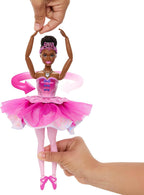 Barbie ballerina with bow headband and heart locket