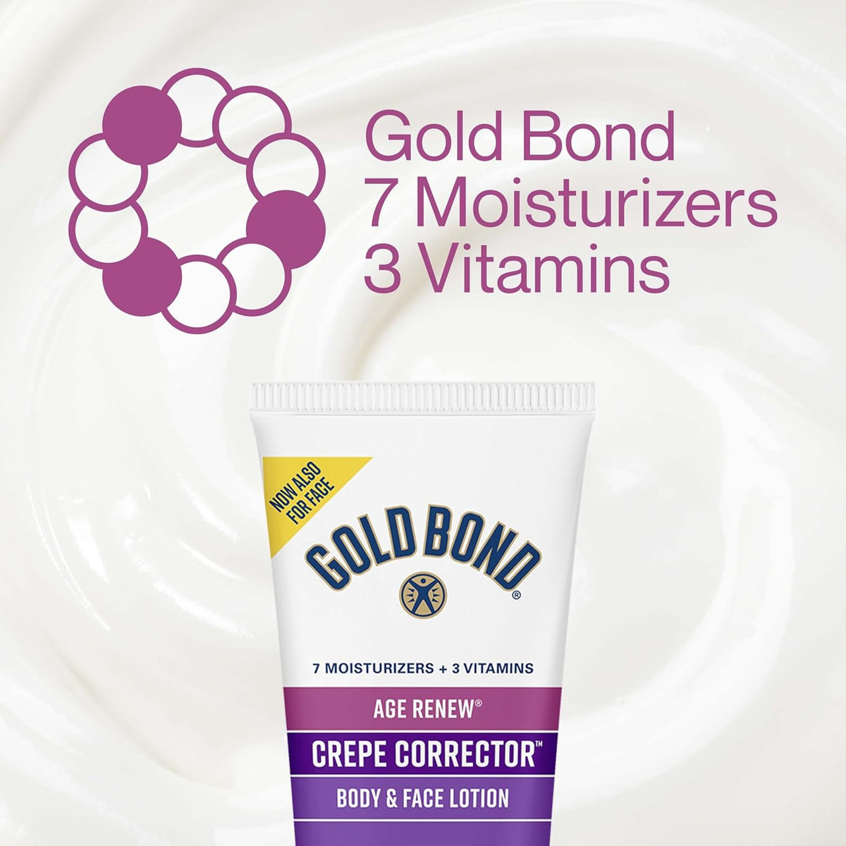Gold Bond Age Renew moisturizer for dry aging skin