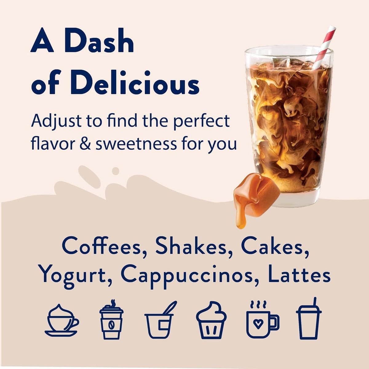 Jordan’s Skinny Mixes dairy-free and gluten-free caramel syrup