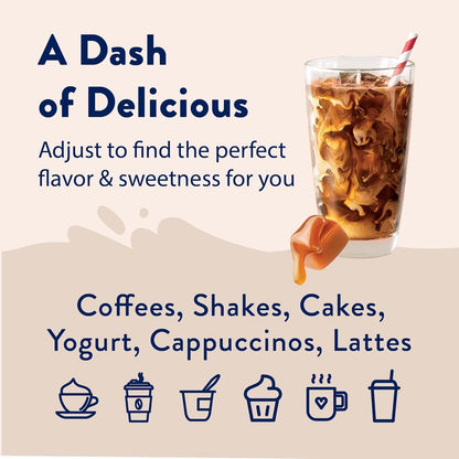 Jordan’s Skinny Mixes dairy-free and gluten-free caramel syrup