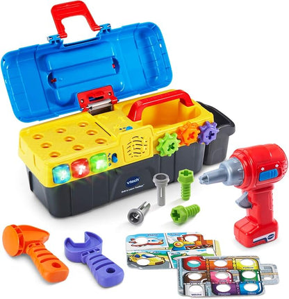 VTech pretend play tool set with drill and accessories
