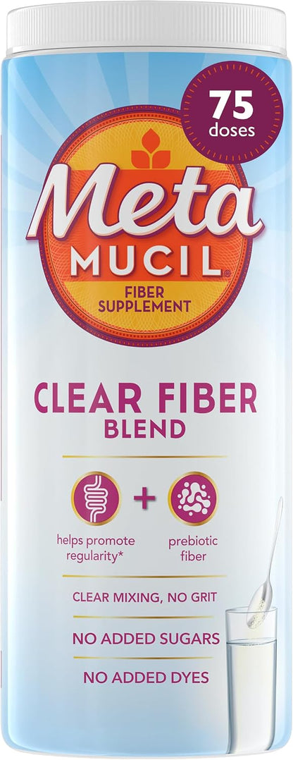Metamucil no sugar added prebiotic fiber blend