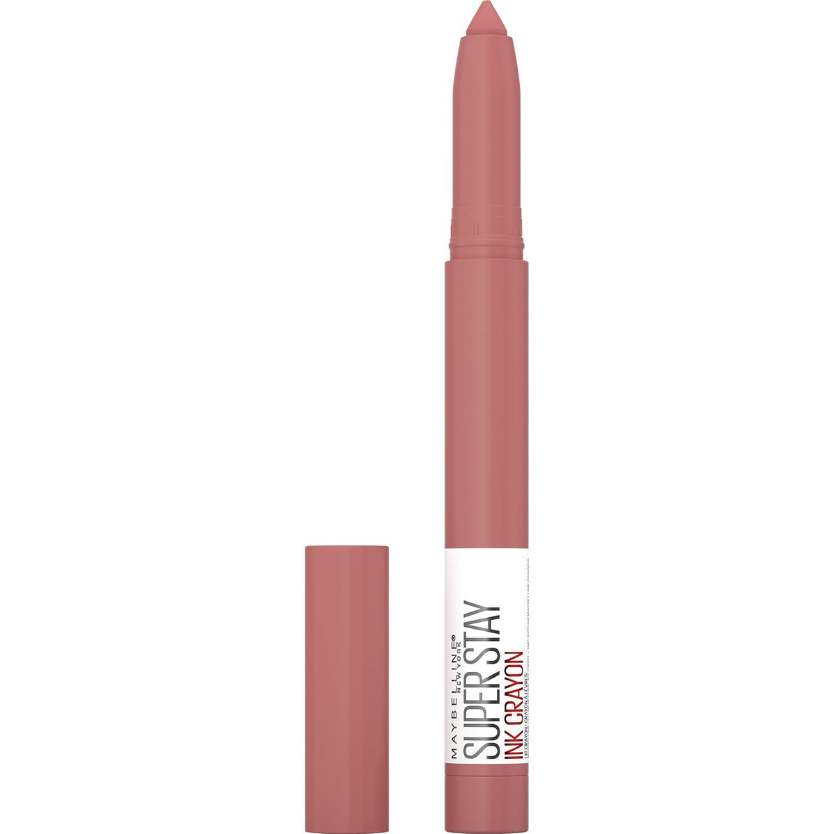 Purple mauve pink lip crayon with precision tip