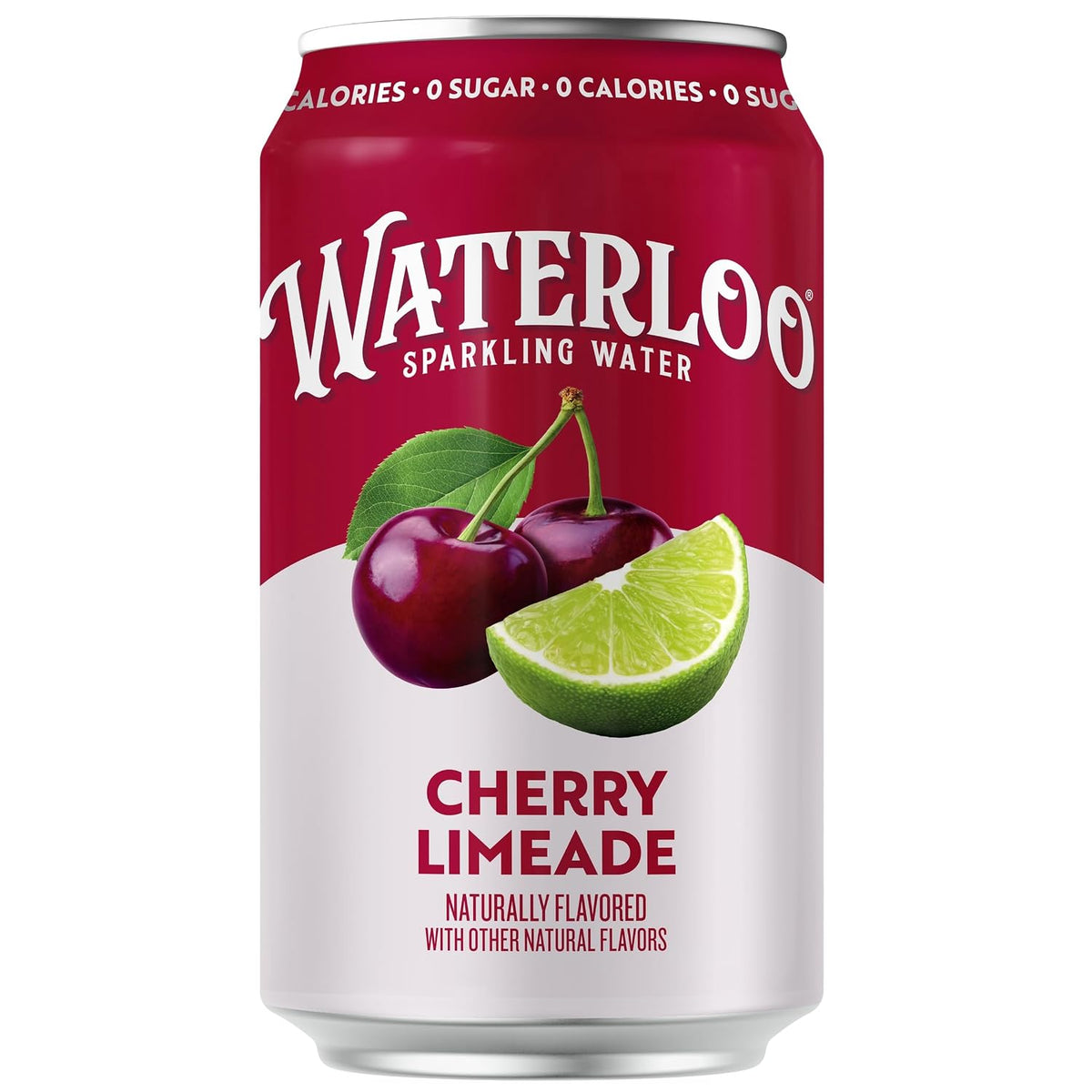 Zero sugar Waterloo sparkling water 12 fl oz cans