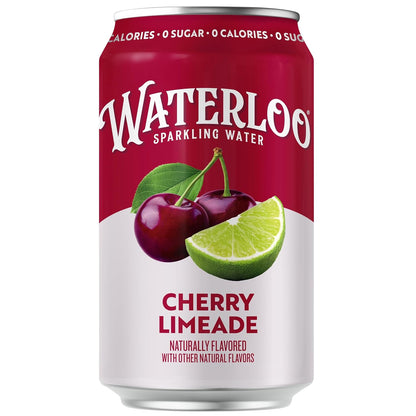 Zero sugar Waterloo sparkling water 12 fl oz cans