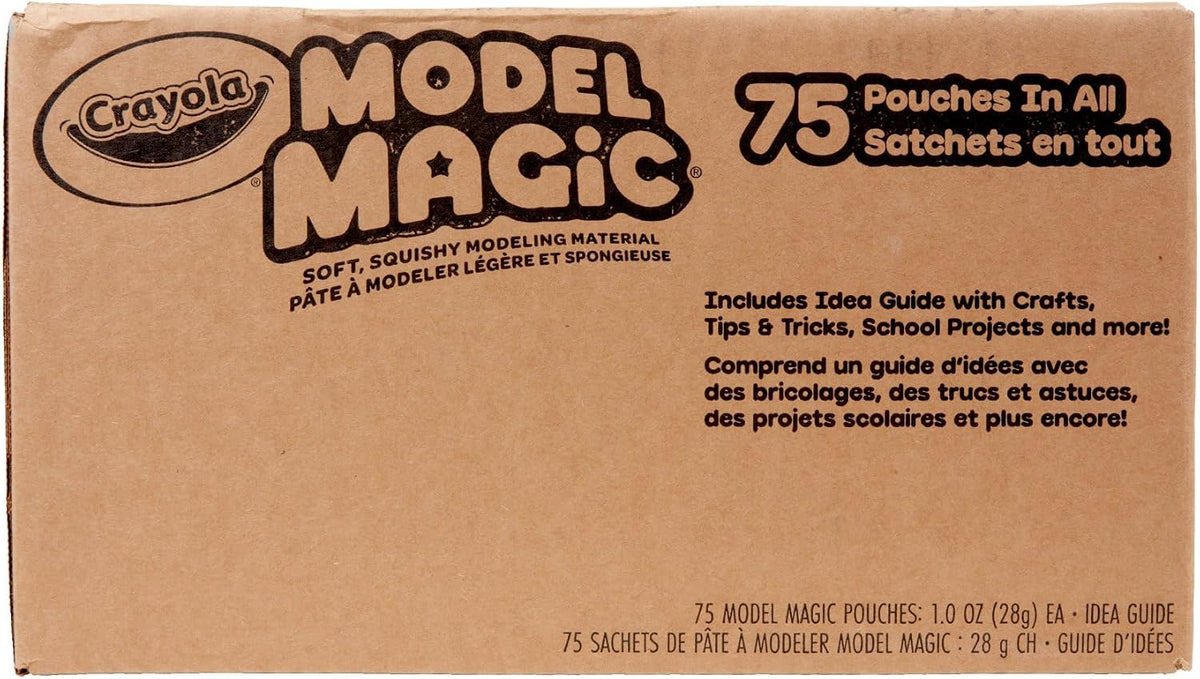 Crayola Model Magic 1 oz pouches for classroom crafts