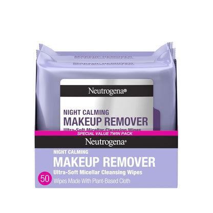 Neutrogena pre-moistened micellar cleansing wipes packaging