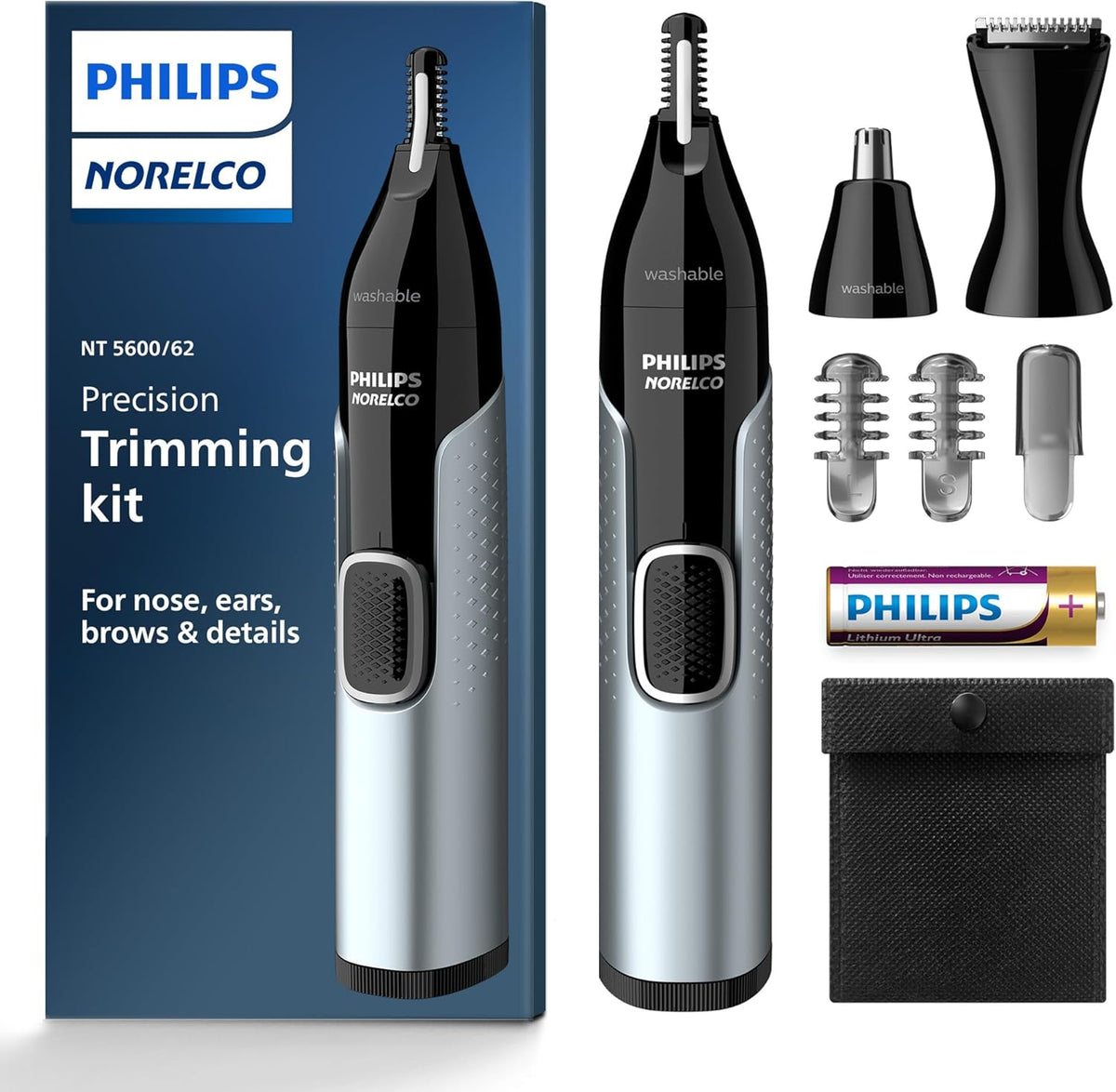 Philips Norelco nose and ear hair trimmer