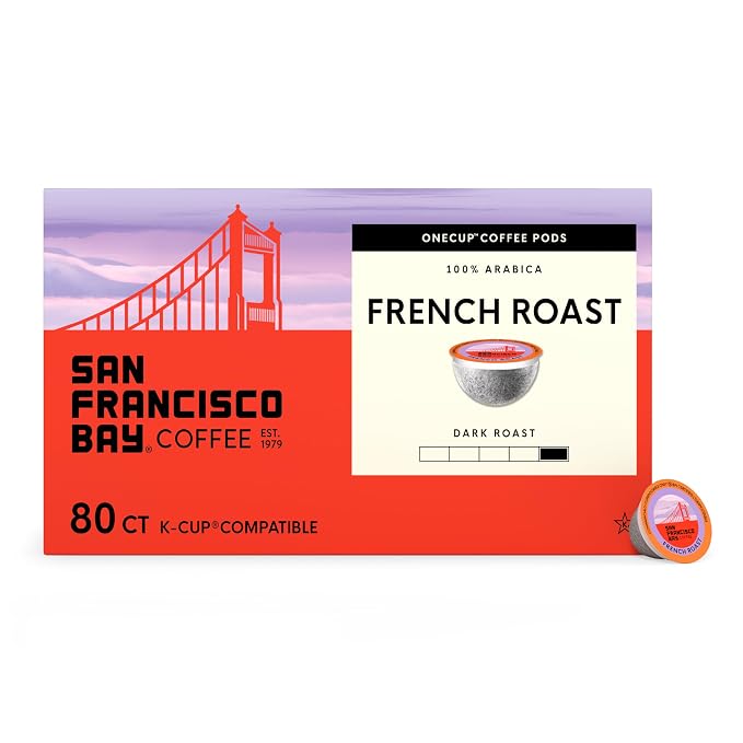 San Francisco Bay French Roast K-Cup compatible coffee pods