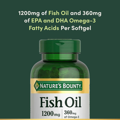 Burpless omega-3 fish oil supplement packaging
