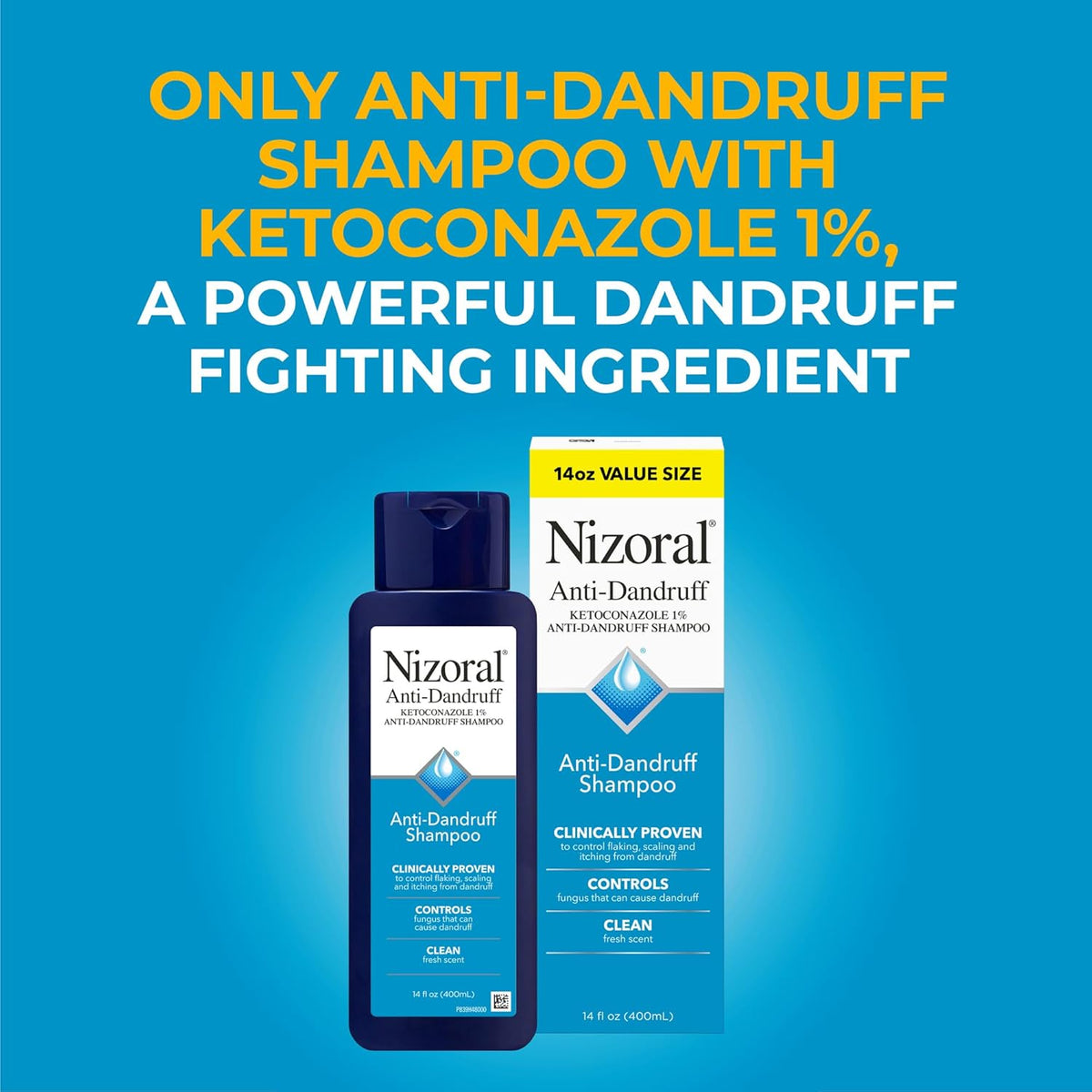 Nizoral dandruff shampoo for women and men