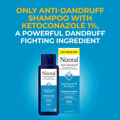 Nizoral dandruff shampoo for women and men