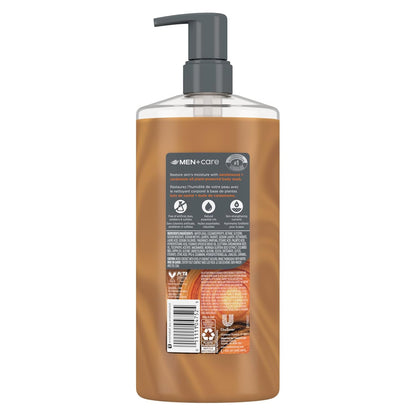 Men’s moisturizing body wash with plant-based cleansers
