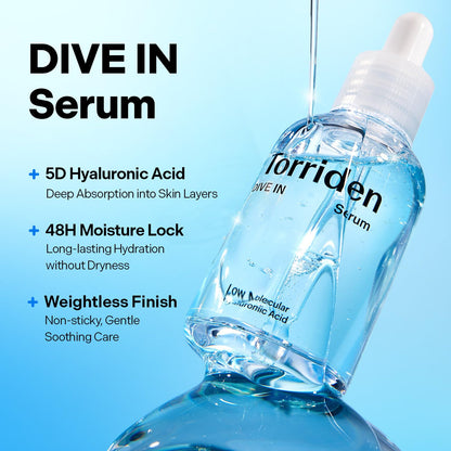 Hyaluronic acid serum skincare treatment by Torriden