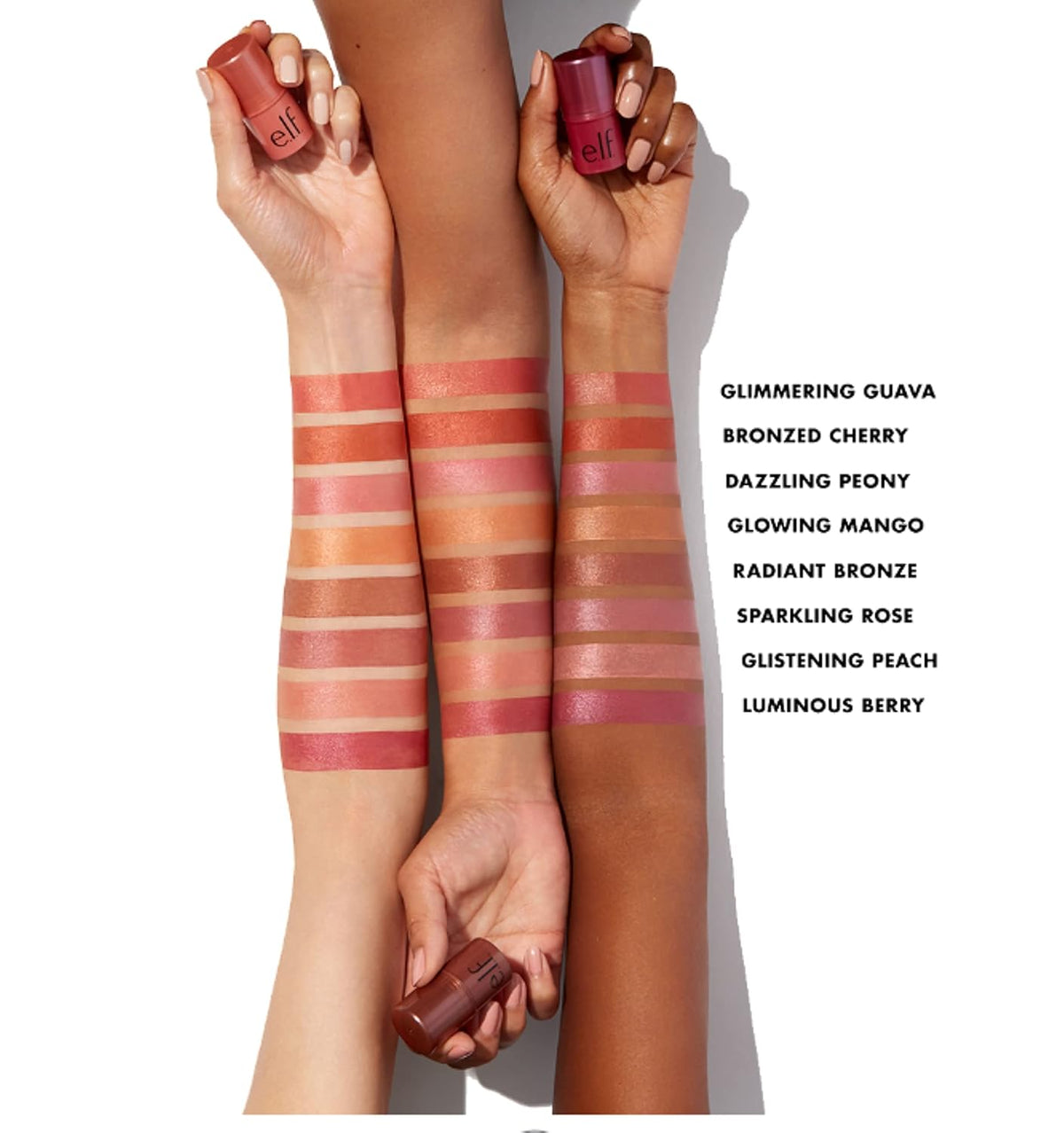 Compact e.l.f. blush stick for on-the-go touch-ups