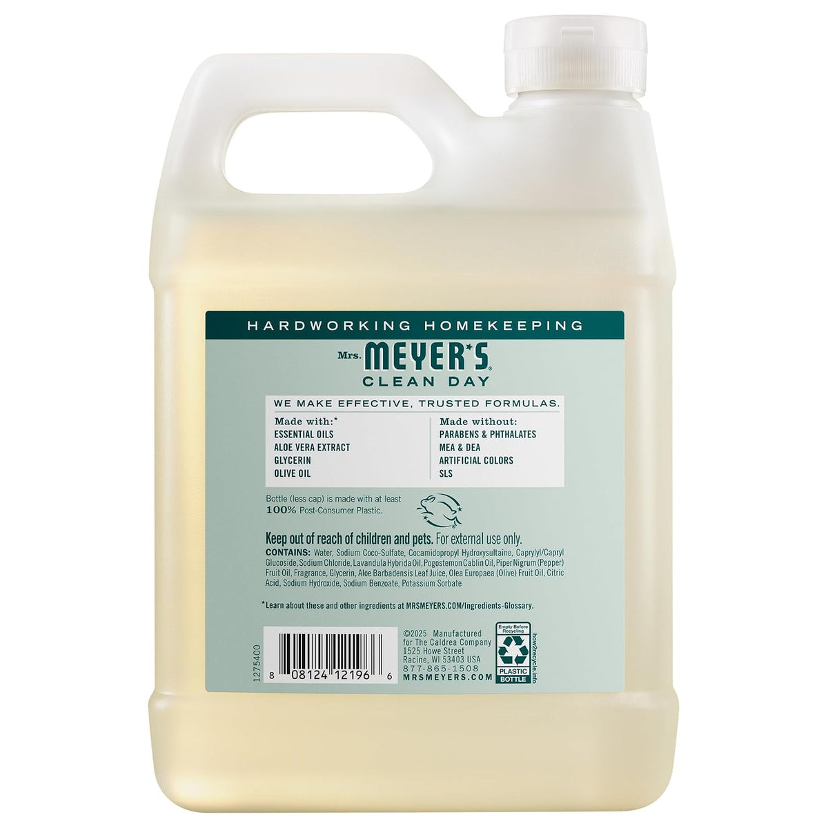 Birchwood scented liquid hand soap refill bottle
