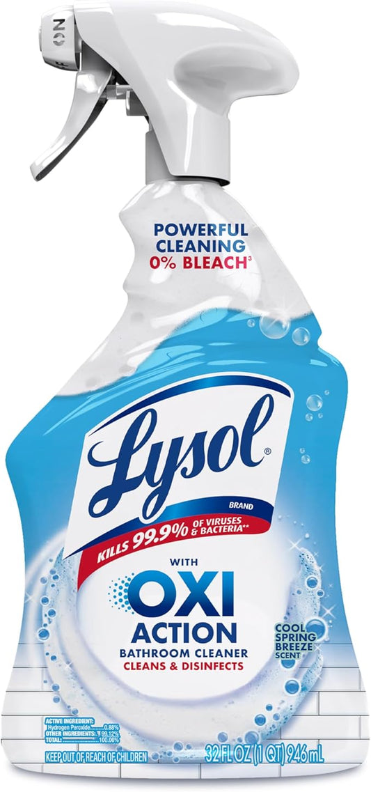 Multipurpose Bathroom Cleaner Spray for Showers and Sinks