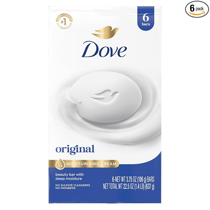 Dove Original Beauty Bar Soap 6-pack