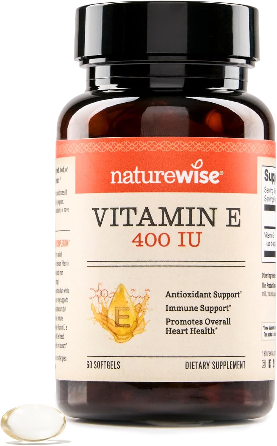 NatureWise vitamin E antioxidant dietary supplement