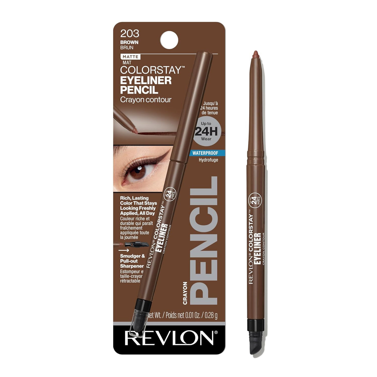 Revlon ColorStay 203 Brown longwear eyeliner