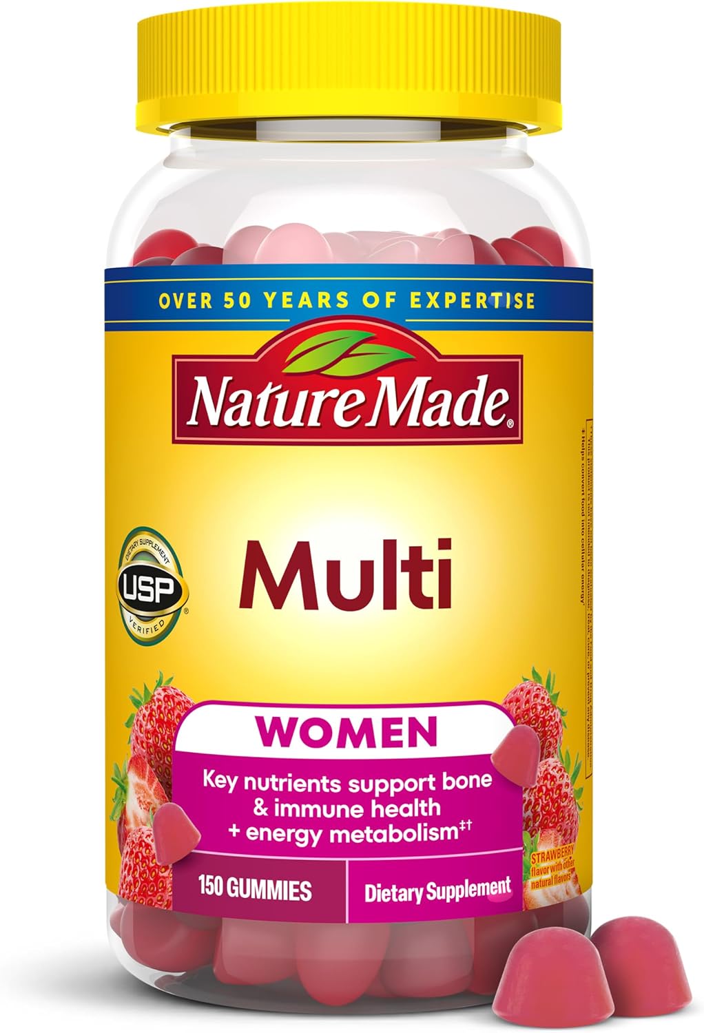 Nature Made Multivitamin for Women gummy supplement