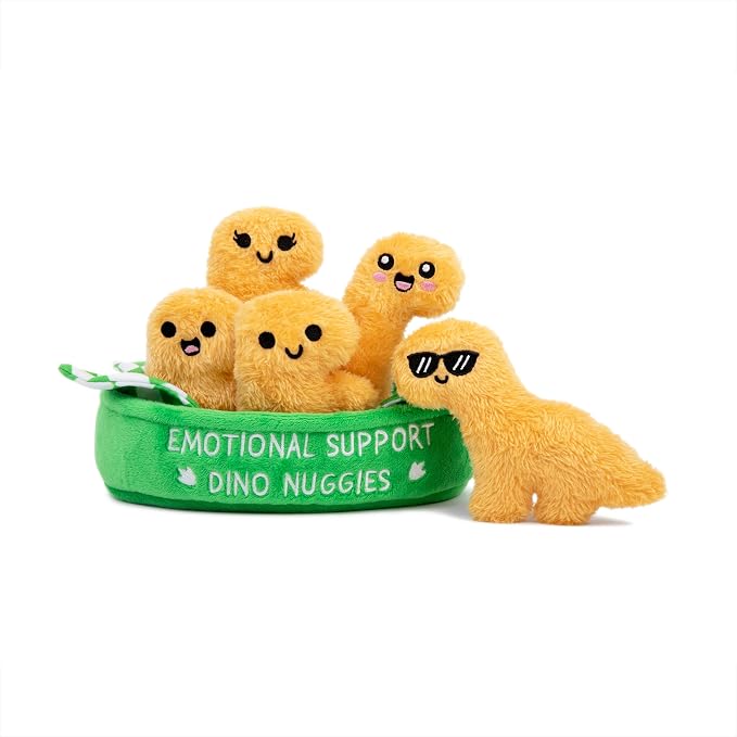Funny Emotional Support Dumplings plush set