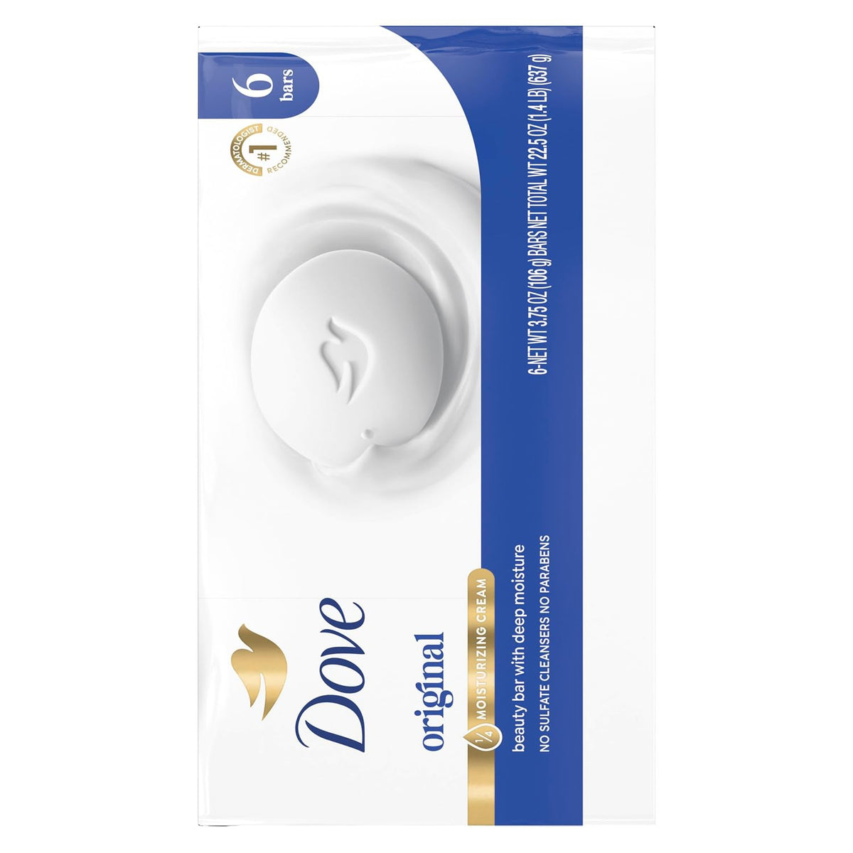 Dove Original cleansing bar for soft smooth skin
