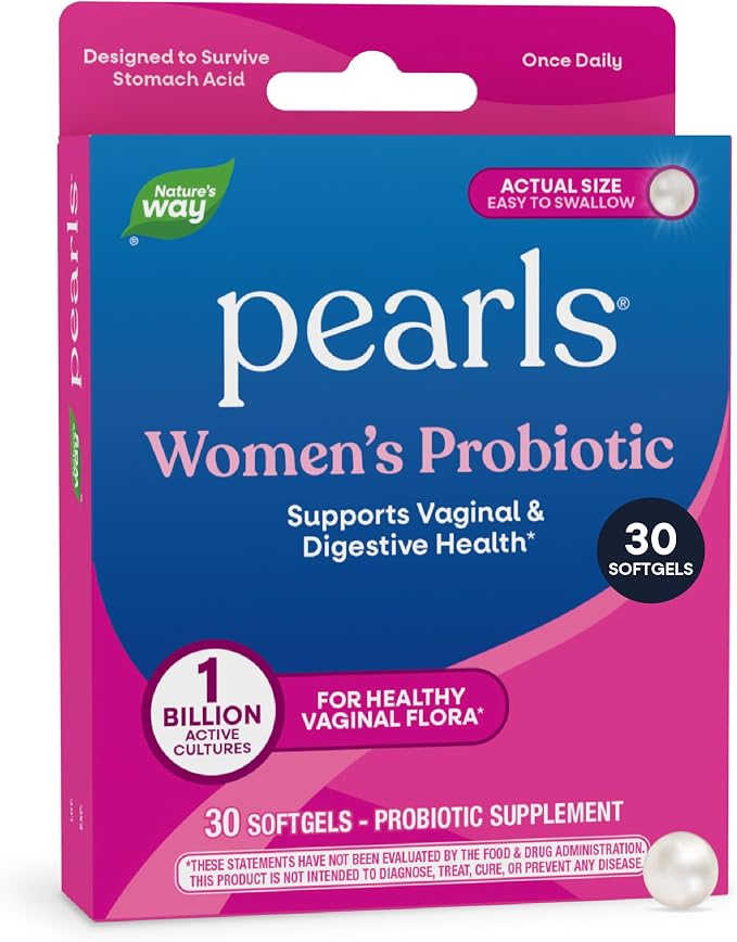 Nature's Way Women's Probiotic Pearls 30 count bottle