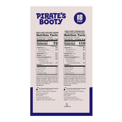Aged white cheddar cheese puffs individual snack packs