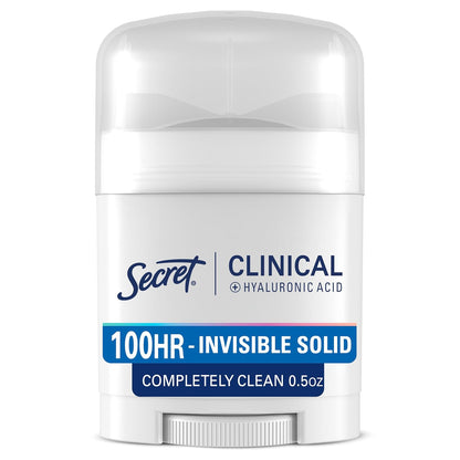 Secret 100HR antiperspirant Completely Clean scent