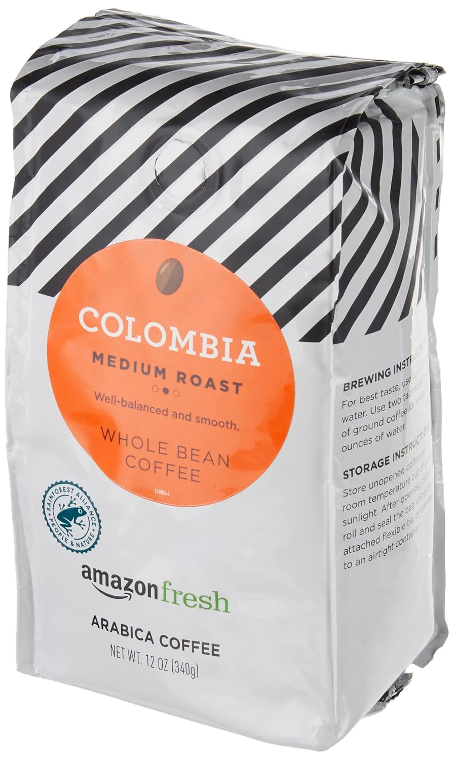 Colombia medium roast Arabica coffee beans