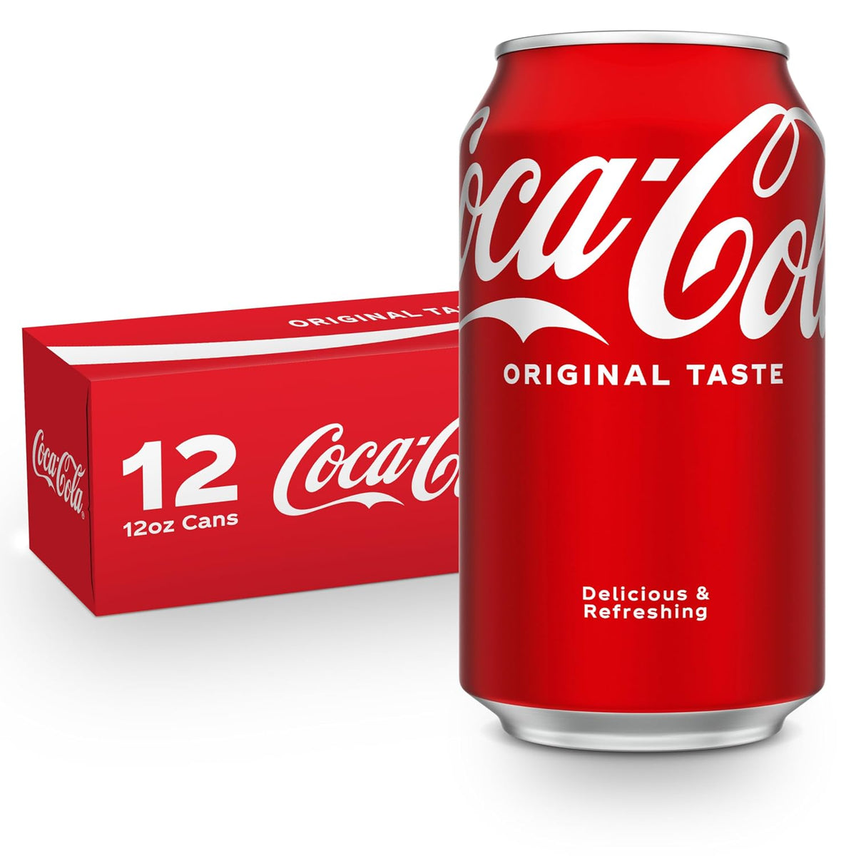 Coca-Cola 12 fl oz cans in refrigerator pack